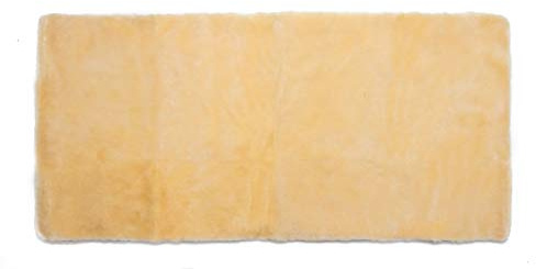Reissner Lammfelle | MB-VF-90/200 | Lammfell Betteinlage | medizinisch gegerbtes Merino Schaffell | Premium Vollfell Qualität | 90x200cm