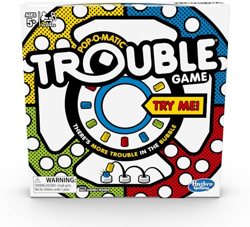 Hasbro - A5064 Games Trouble Game (Multicolour)