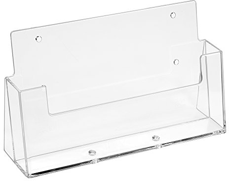 unbekannt DIN A5 Prospekthalter Querformat transparent