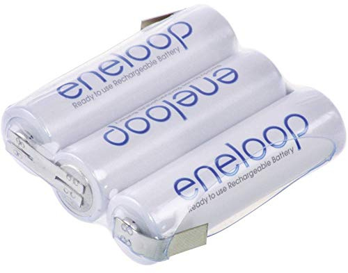 Panasonic eneloop Reihe F1x3 Akkupack 3X Mignon (AA) Z-Lötfahne NiMH 3.6 V 1900 mAh