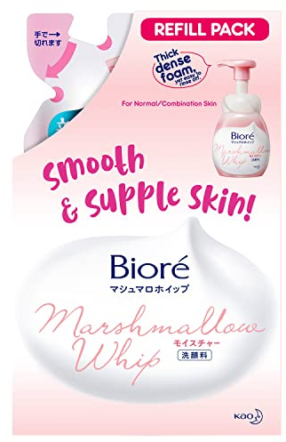 Biore Marshmallow Whip Facial Washing Foam - Refill 130Ml