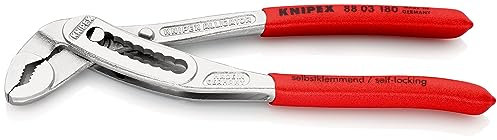 Knipex Alligator® Tenaza de agarre cromado, recubiertos de plástico antideslizante 180 mm 88 03 180