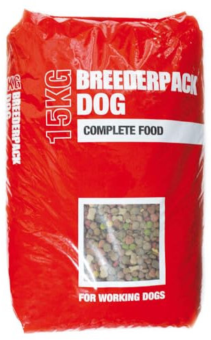 Breederpack Complete Dry Working Dog Food, 15 kg