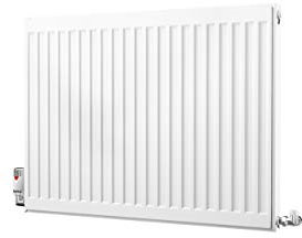 Kartell Kompact Type 11 Single Panel Single Convector Radiator 600mm x 800mm White