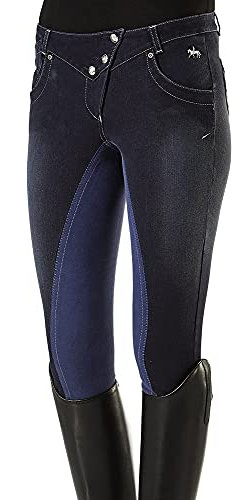 PFIFF Damen 746533 Hose, Blau, 44 EU
