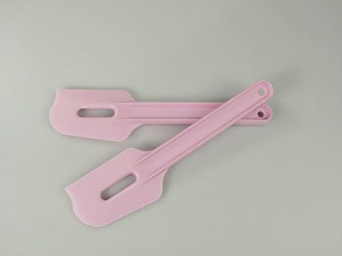 TUPPERWARE Backen Top-Schaber (2) rosa Teigschaber Topfschaber Backhelfer Kinder
