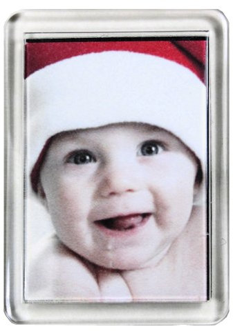 PC3721 ® 10 Blank Photo Fridge Magnet 50 x 35 mm Insert F1443