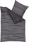 Kaeppel Wendebettwäsche Mako-Satin dunkelgrau Größe 1x 155x220 cm + 1x 80x80 cm