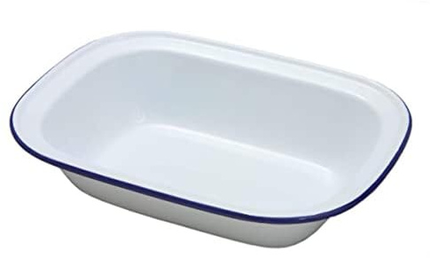 FALCON Oblong Pie Dish WHT 24CM