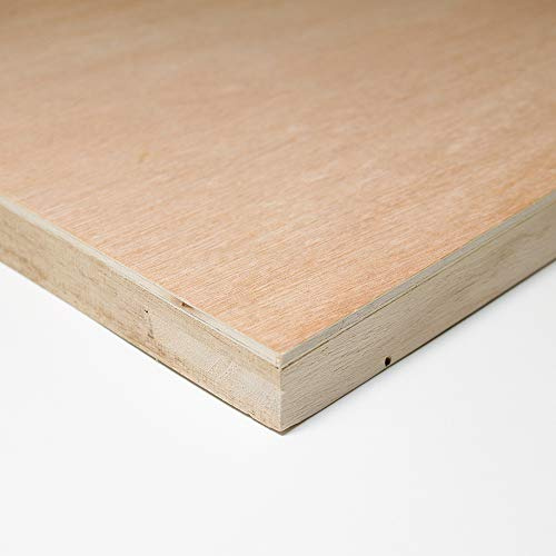 Jackson's : Wooden Panel : 12x12in (Approx. 30x30cm) : 20mm Deep