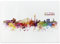 WANDKINGS Glasschneidebrett „Skyline Düsseldorf“ - Stadt wählbar - Glasschneideplatte, Schneidebrett aus Glas, Frühstücksbrettchen