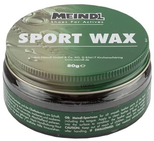 Meindl Schuhcreme Sportwax schwarz 80 g