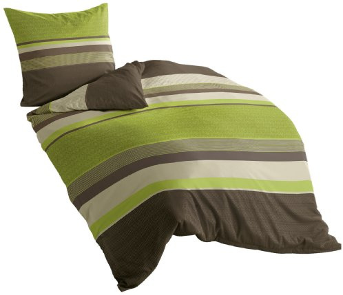 Bierbaum Wohnen 4630_13 Bed Linen 135 x 200 cm Fine Beaver Cloth/Flannel Apple