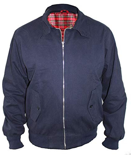Harrington Jacket Classic/Retro/Mod/Scooter by SKYTEXUK, 10 colours, sizes XS - 8XL