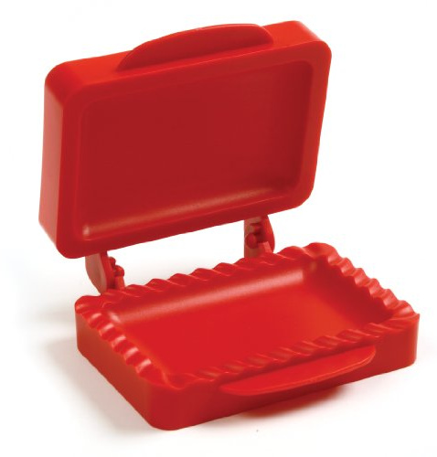Norpro Mini Pocket Pie Mold, Red 4.75 inch x 4.5 inch/12cm x 11.5cm