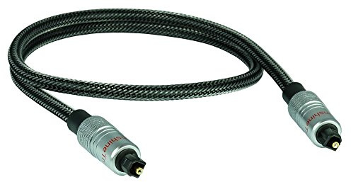 SunshineTronic Premium Home Cinema Optisches Audio Kabel, digitales Kabel, Toslink Kabel #NLPW-AC02 (Länge: 0,7m)