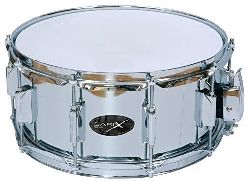 PURE GEWA Snare Drum Classic Steel 14x6.5 chrome-plated steel
