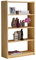 TiCAA Standregal Bücherregal Kiefer Natur H145cm