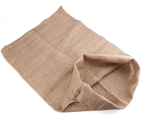 Bekith Heavy-duty Burlap Potato Sacks Race Bags 24x39, Set of 6