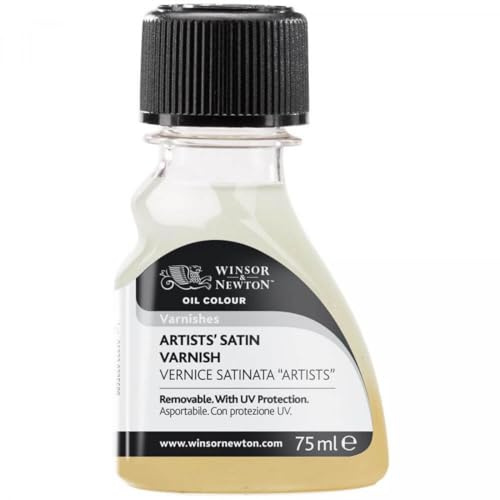 Winsor & Newton 2621737 konstnär. Satinfire, företag med UV-skydd för oljemålning, 75 ml flaska