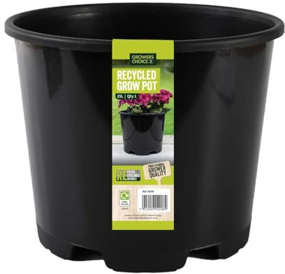 Tildenet N208 Pot Rond Noir 15 l
