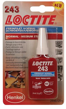 Loctite 243 Schraubensicherung mittelfest (blau) 24ml