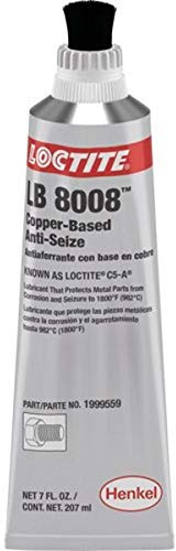 Anti-Seize Lubricant, 7 oz, Copper, Tube