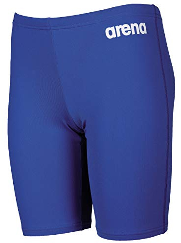 ARENA B Solid Jammer Jr Bañador Jammer Niño Solid, Niños, Royal/White, 6-7