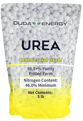 Duda Energy 5 lb Prilled Urea 46.0% Minimum Nitrogen Commercial Grade 98.5+% Purity (urea5f)