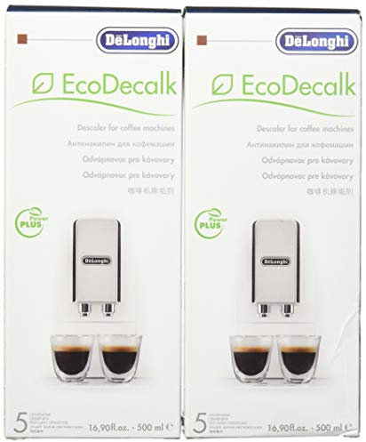 (2) - DeLonghi Eco Descaling Solution 5513291781 (Pack of 2)