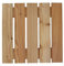 Gartenwelt Riegelsberger Carrelage de terrasse Premium Mélèze 50x50x4cm Carrelage en Bois,20 pièces