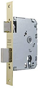 Tesa Assa Abloy 40106PHL Cerradura de embutir para puertas de madera. Entrada 60. Acabado Hierro latonado