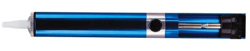 Electrovision - Pompe à Dessouder Bleue Haute Succion avec Ejection automatique et buse au Teflon