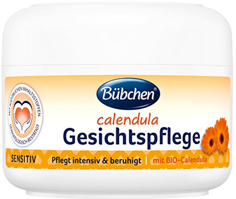 Bübchen Lot de 2 crèmes de soin du visage au calendula 75 ml