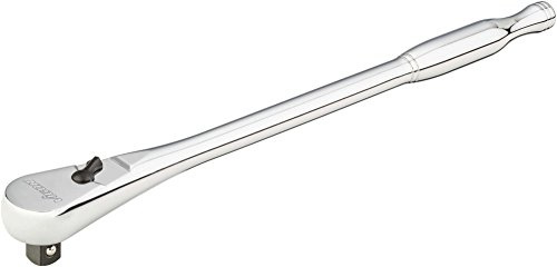 Vigor Vollstahl-Umschaltknarre (1/2 Zoll (12,5 mm) Vierkantantrieb, feinverzahnt mit 72 Zähnen, geschlossenes System) V4946