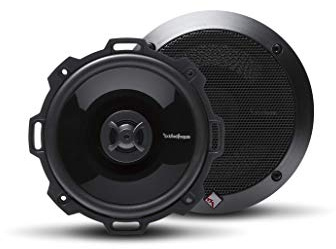 Rockford Fosgate P152 Punch 5.25 2-Way Coaxial Full Range Speakers - Black (Pair)