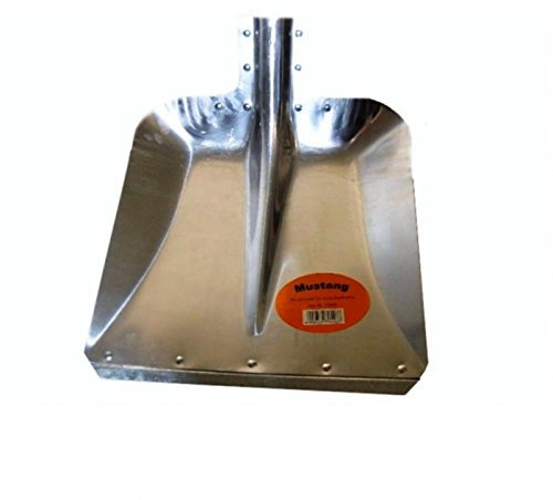 Alu Schaufel Schippe Schöppe mit Stahlkante 27 cm ohne Stiel