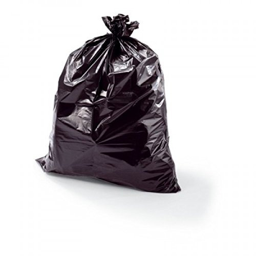 Sacchi Spazzatura e Immondizia - Cm. 90x120 - Scatola Maxi Scorta Da 80 Sacchi - Buste Grandi Di Colore Nero Ideali Per Rifiuti, Raccolta Differenziata, Bidoni Domestici, Giardinaggio, Condomini, Nettezza Urbana Ed Usi Industriali