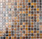 Mosaik Quadrat mix Goldstar braun Glas changierend Effekt italienischer Stil Fliesenspiegel, Mosaikstein Format: 20x20x4 mm, Bogengröße: 327x305 mm, 10 Bögen