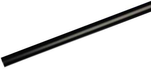 Liedeco Gardinenstangen-Rohr Landhaus, ø 16 mm schwarz L 120 cm