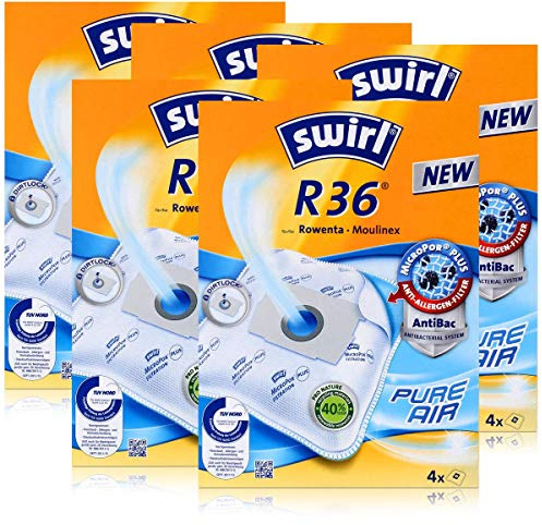 5 x Swirl R 36 MP Plus AirSpace Staubsaugerbeutel Staubbeutel Microvlies