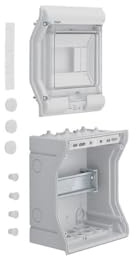 Hager VE106D VE106D - Distributore piccolo a parete, numero di file = 1 contenuto 1 pezzo.