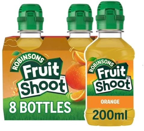 Fruit Shoot Fruit Juice Orange, 8x200ml