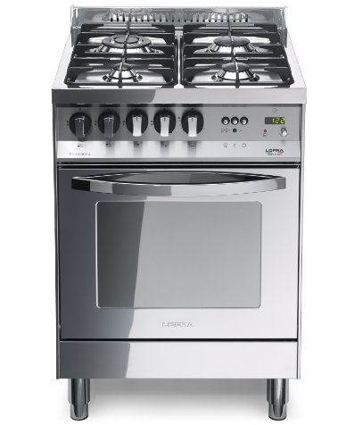 Lofra PL66GVT/C Cucina a Gas, Acciaio