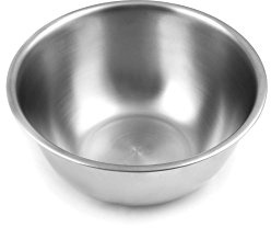 Fox Run Brands 2.75-Quart Stainless Steel Mixing Bowl, 9 x 9 x 4 inches, Metallic