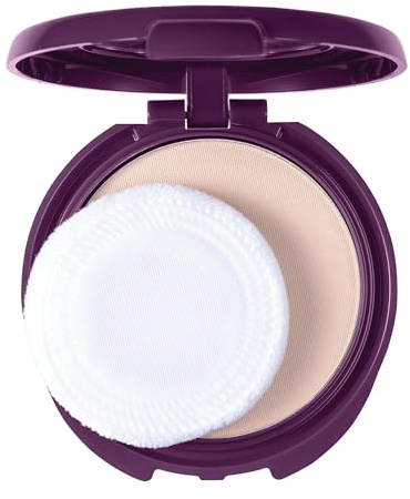 COVERGIRL Advanced Radiance Age-Defying Pressed Powder, 1 Container (.39 oz) Natural Tone, Creamy Facial Powder, Sensitive Skin Safe (packaging may vary)