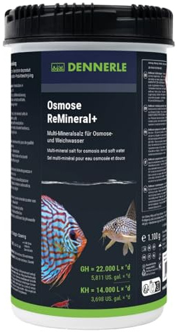 DENNERLE 7036 Osmose ReMineral +, Inhalt: 1.100 g Multi-Mineralsalz für Osmosewasser