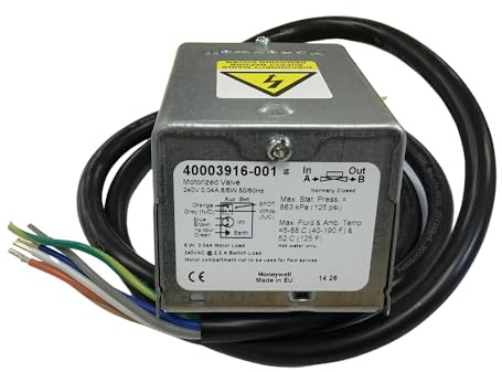 Honeywell 40003916-001 Replacement Powerhead for 2-Port Motorised Zone Valve V4043H1056 230V, 50Hz, Easy-Fit Actuator Head