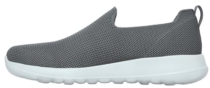 Skechers Afterburn M. Fit Fashion Sneakers för män, ovandel i läder, innersula i minnesskum, yttersula i gummi, 8