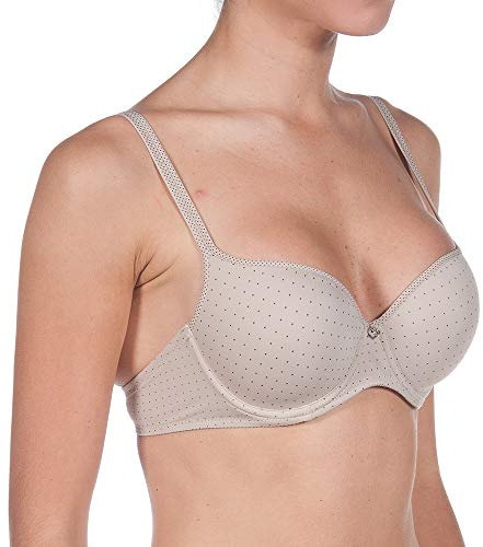 Selene Francesca, Sujetador Copa Foam Con Aros Mujer, Bege (Beige), 95B
